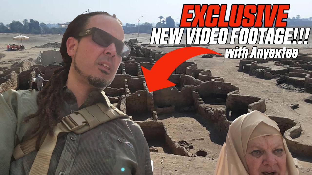 NEVER BEFORE SEEN footage of the Lost Golden City of Egypt – Exclusively filmed TODAY