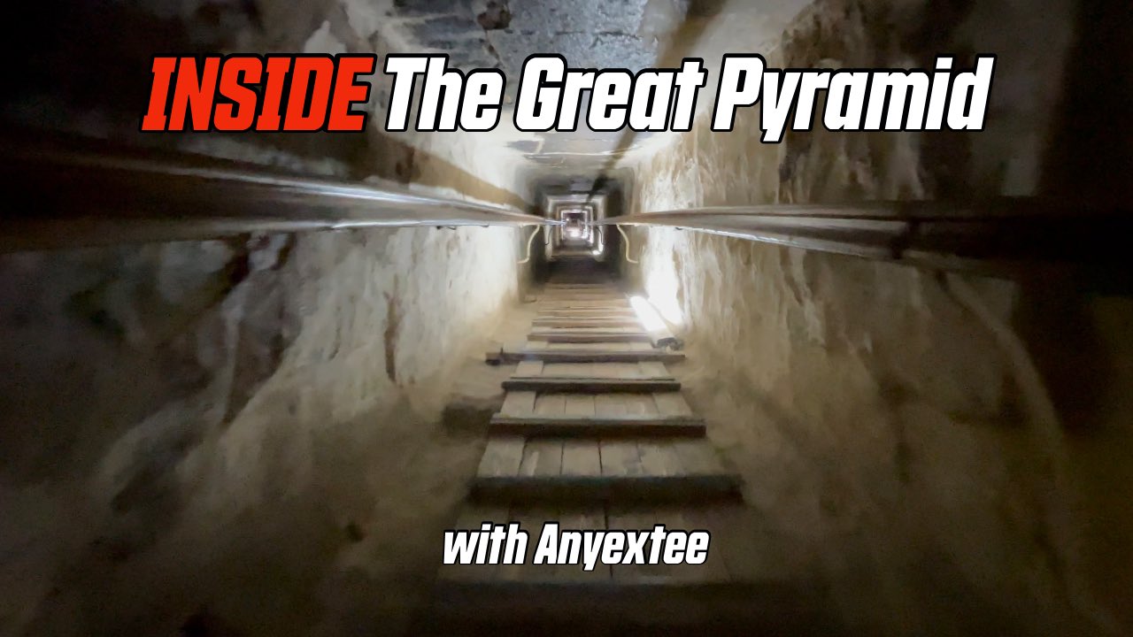 Travel Inside The Great Pyramid of Giza with Anyextee