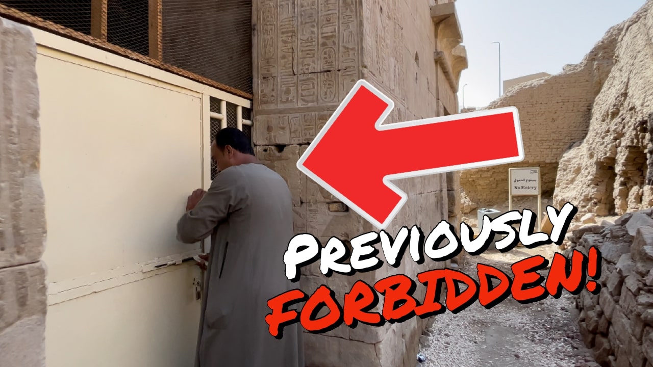 Isis Temple Revealed: Never Before Seen Video Inside The Ancient Egyptian Temple of Isis