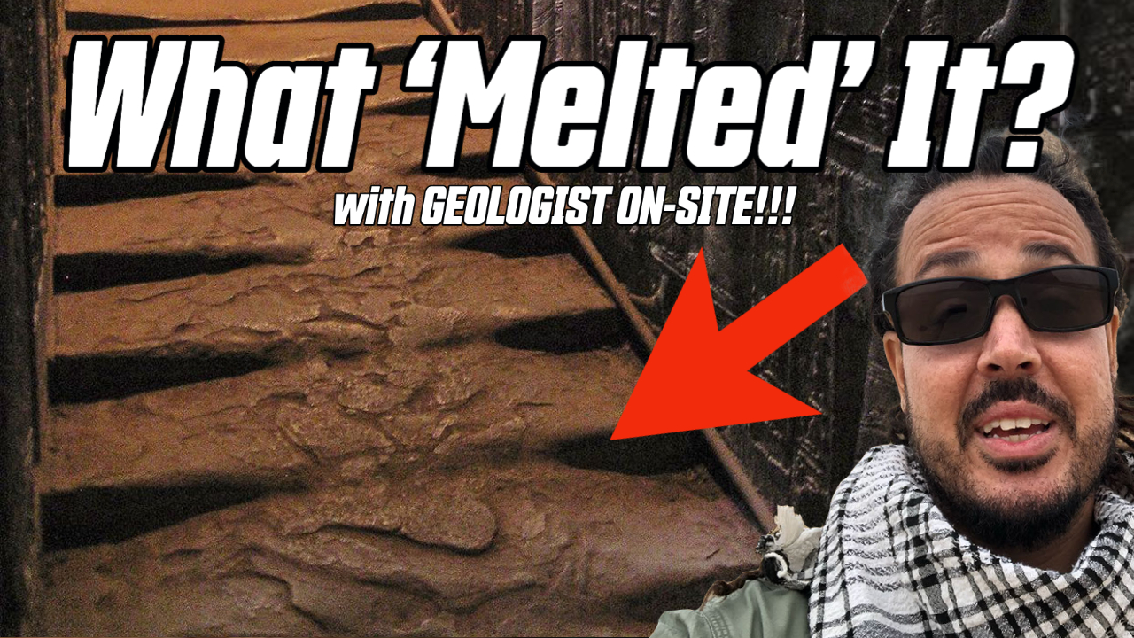 DENDERA “MELTED STAIRCASE” – GEOLOGIST EXPLAINS MELTED STEPS IN HATHOR TEMPLE, DENDERA, EGYPT!