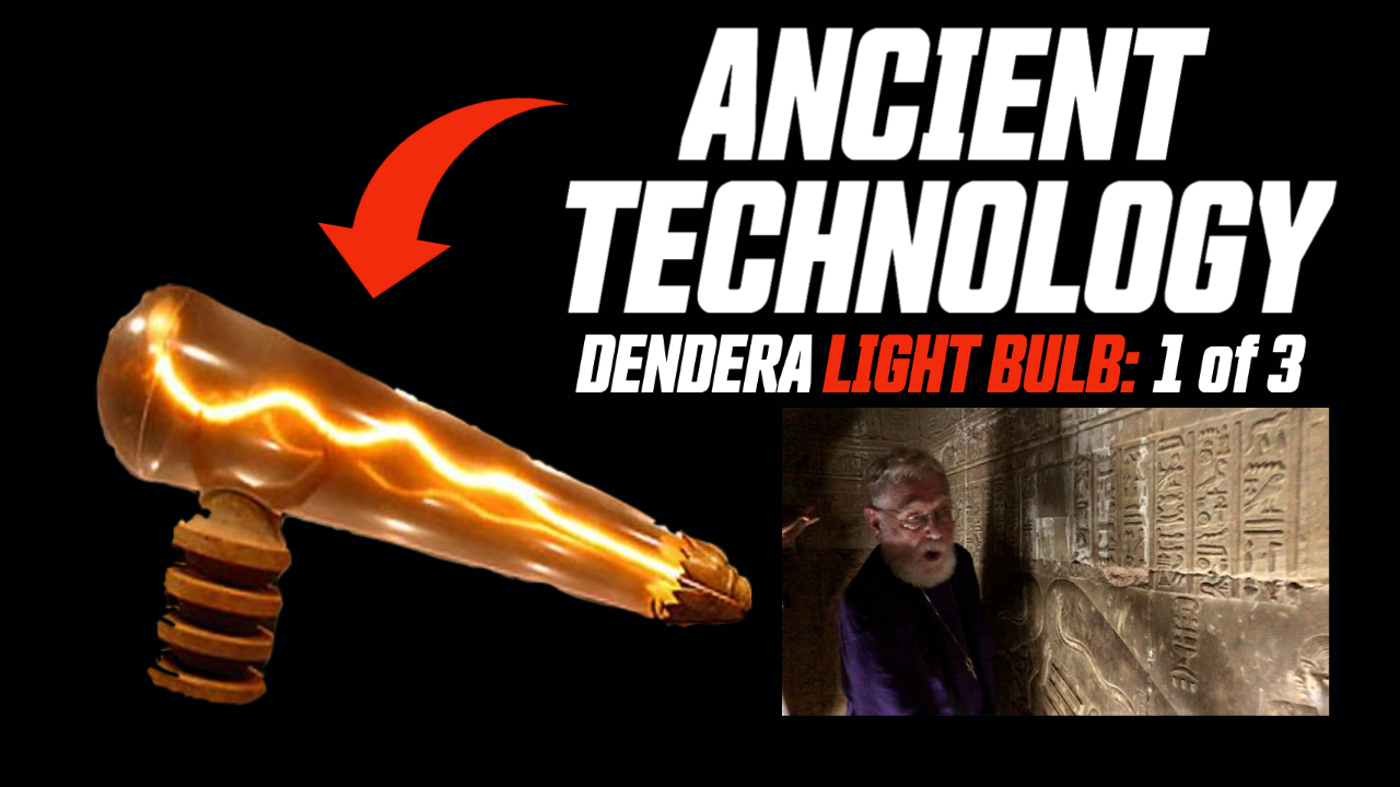 Ancient Technology, Giants & The Origins of Atlantis – Khemitologist Explains The Dendera Lightbulbs!