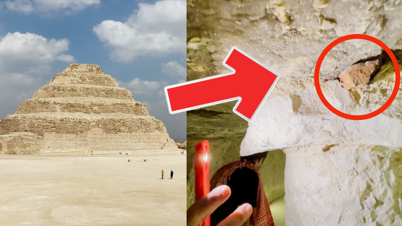 THIS is What’s INSIDE the OLDEST Ancient Egyptian Pyramid – BELOW Djoser’s Step Pyramid with Anyextee