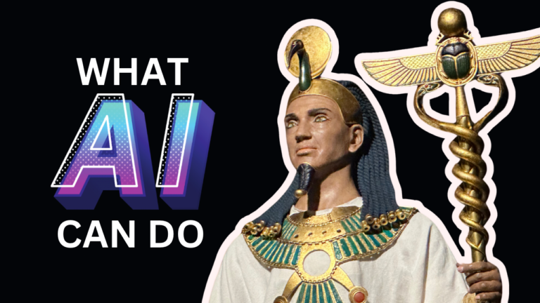 Rosicrucian Egyptian Museum Reveals Thoth AI